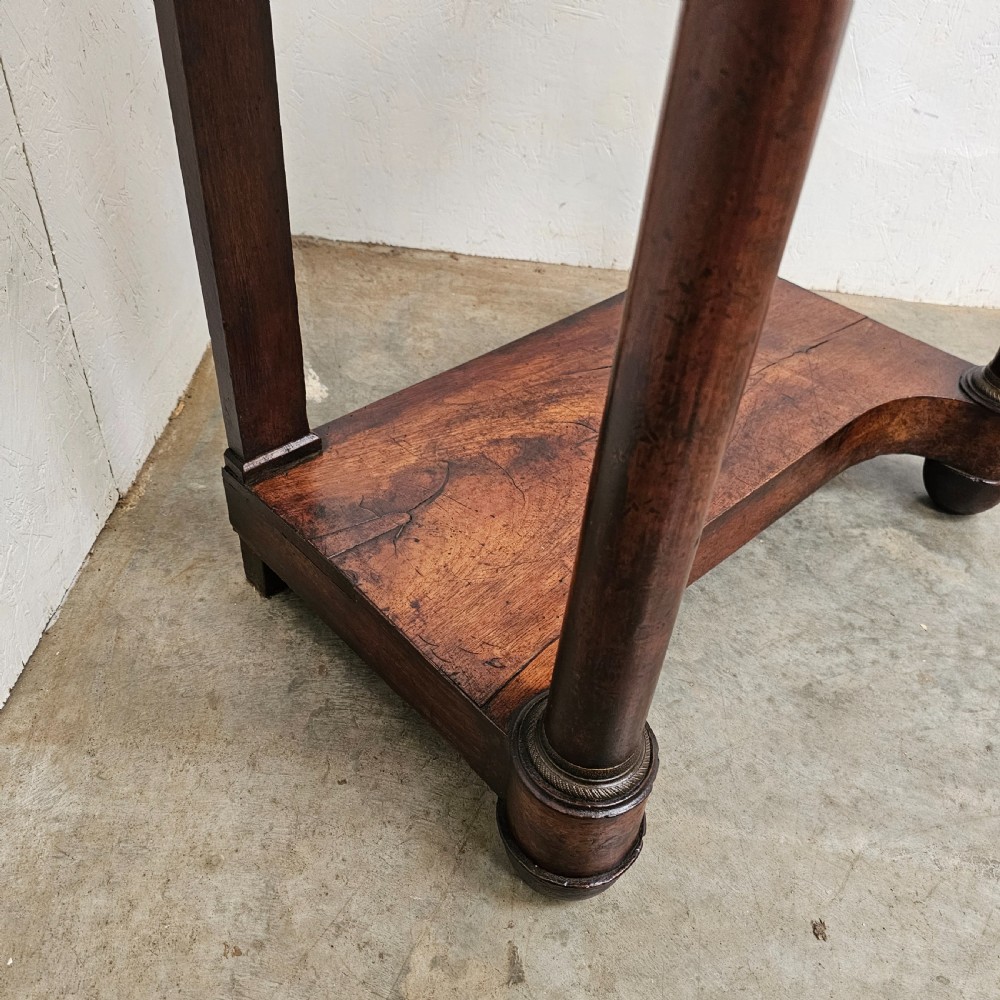 French Empire Marble Top Console View III