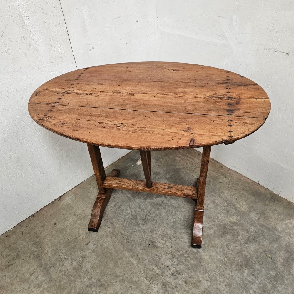 French Pine & Oak Orchard Table View III
