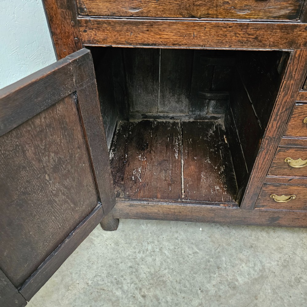 English Oak Dresser With Original Cup Hooks View VIII