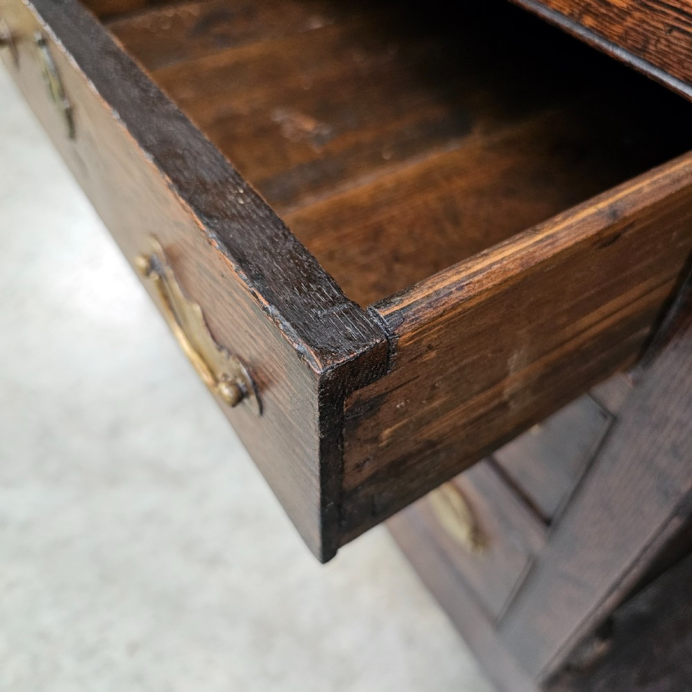 English Oak Dresser With Original Cup Hooks View IX