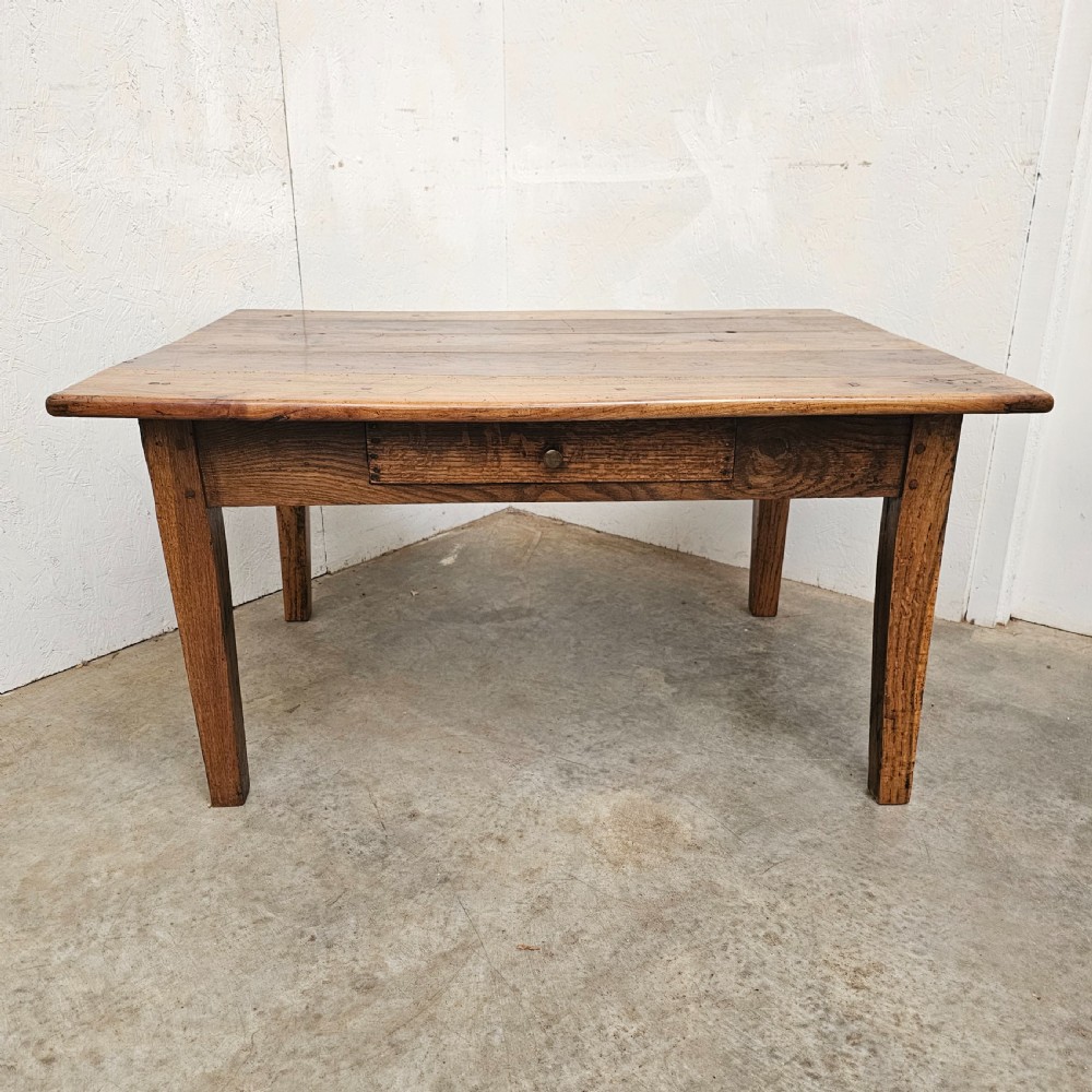 French Cherry & Oak Low Table
