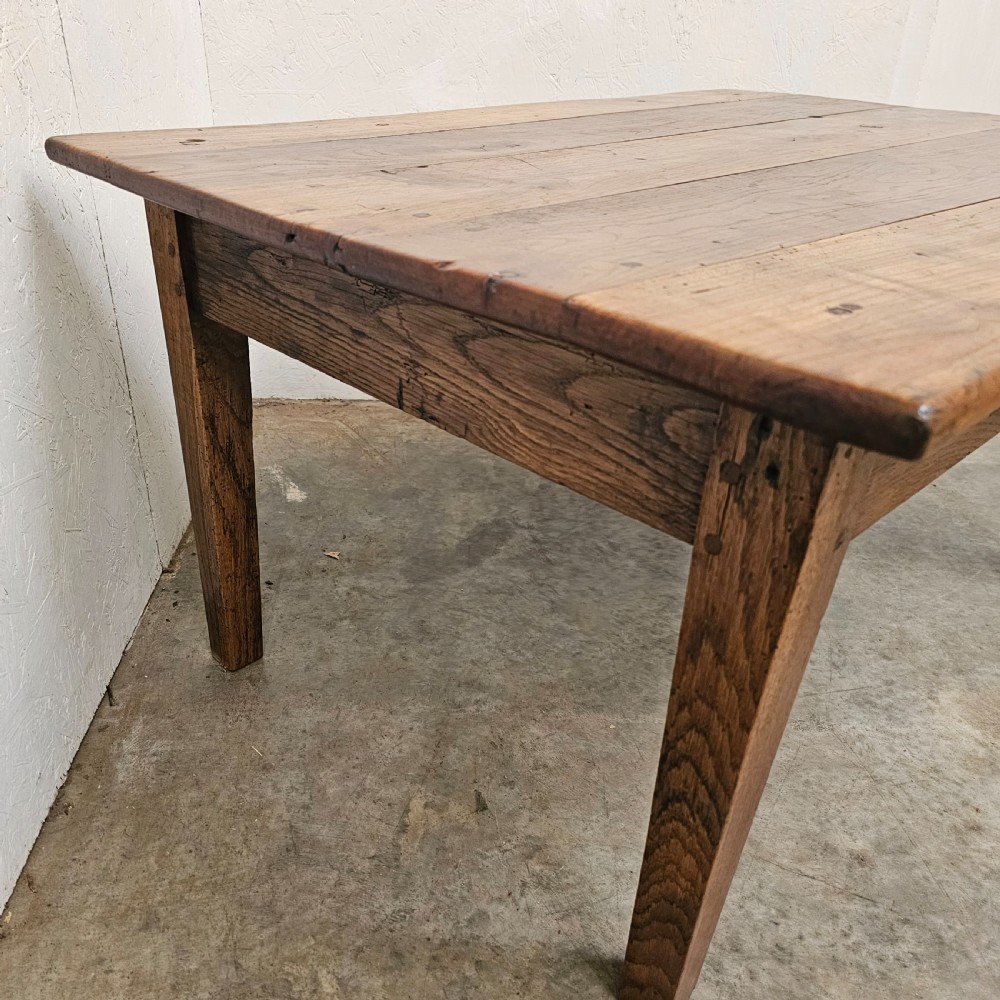 French Cherry & Oak Low Table View V