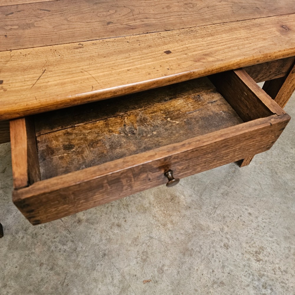 French Cherry & Oak Low Table View VI