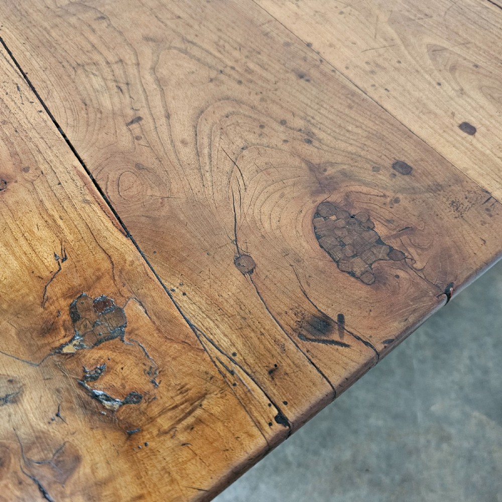 French Cherry & Oak Low Table View VII