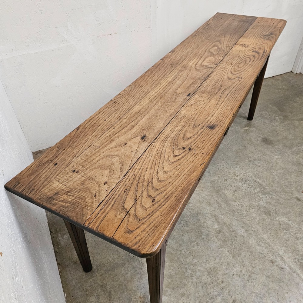 French Chestnut Two Drawer Serving Table View IV