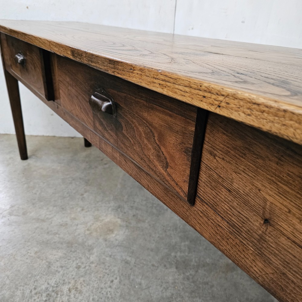French Chestnut Two Drawer Serving Table View VII
