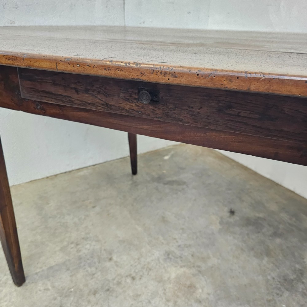 French Pearwood Oval Farmhouse Table View VII