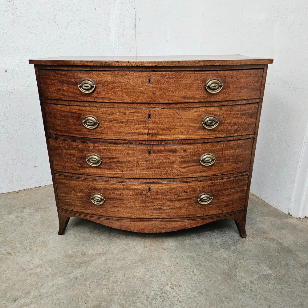 Georgian Bow-Front Chest of Drawers