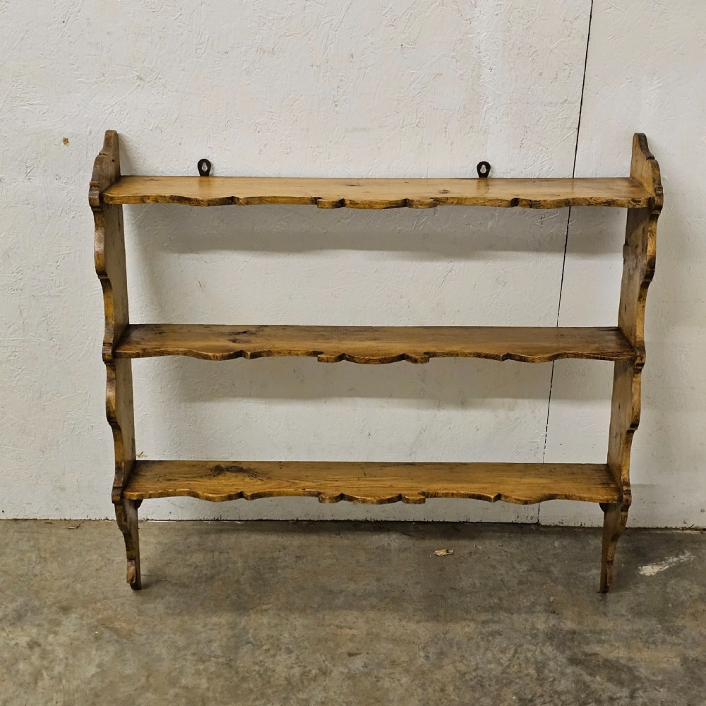 Decorative Pine Wall Shelves