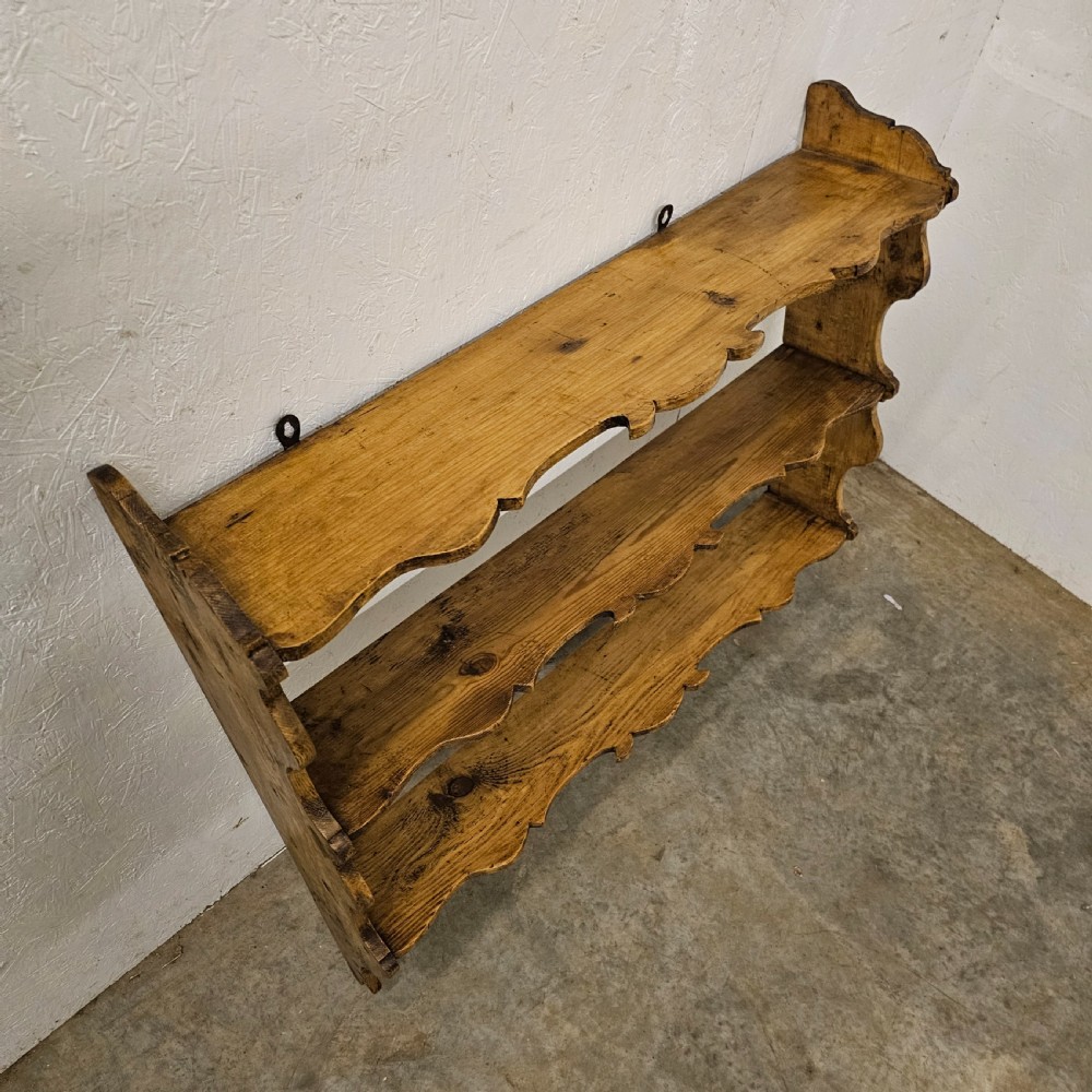 Decorative Pine Wall Shelves View IV