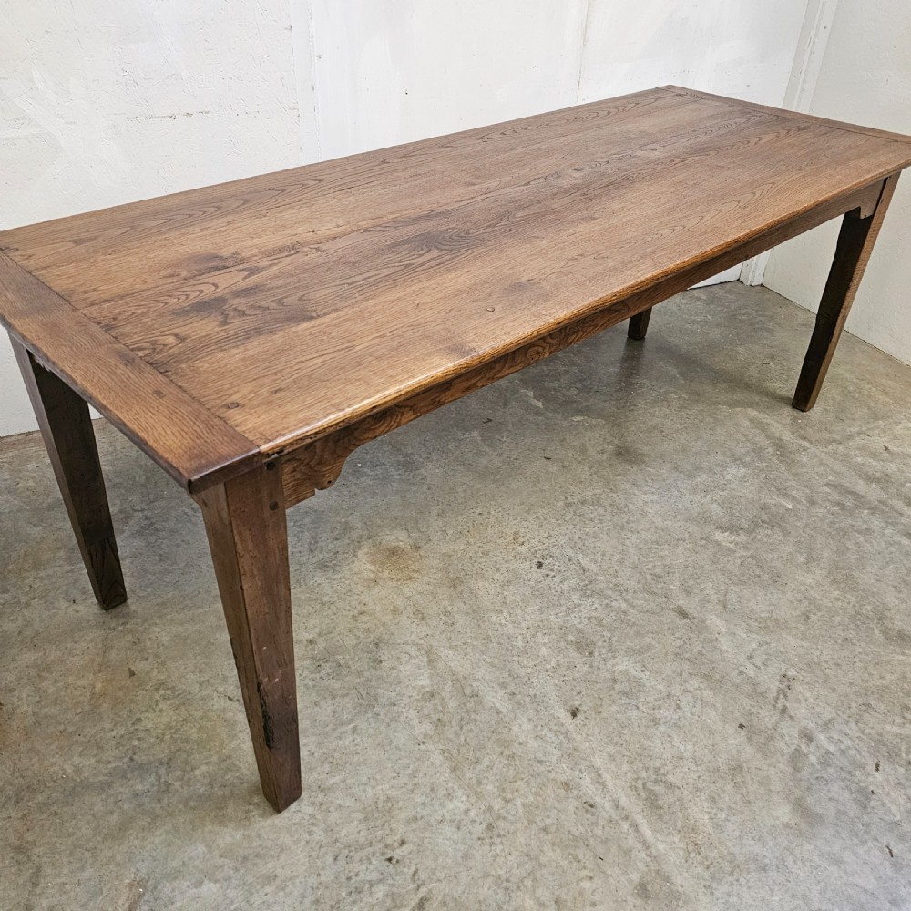 French Oak Farmhouse Table View III