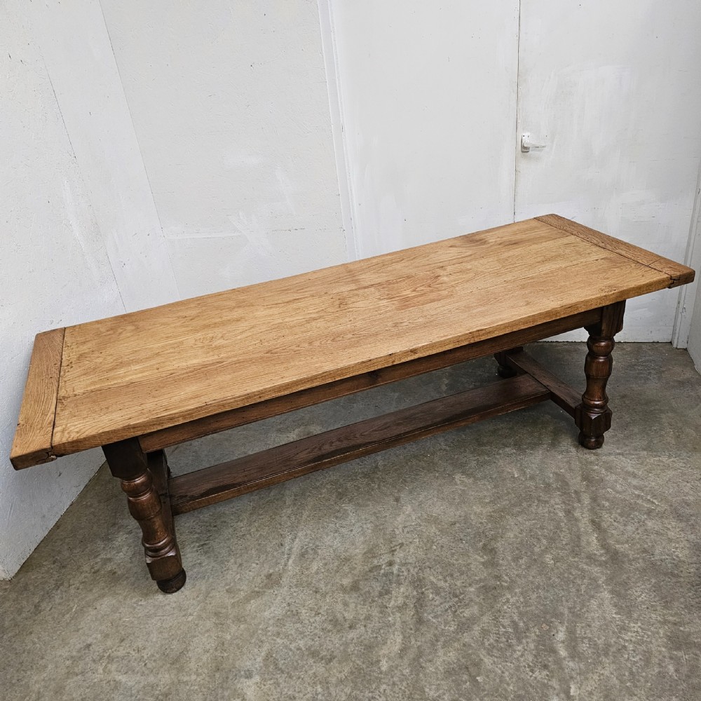 Substantial French Oak Farmhouse Table View II