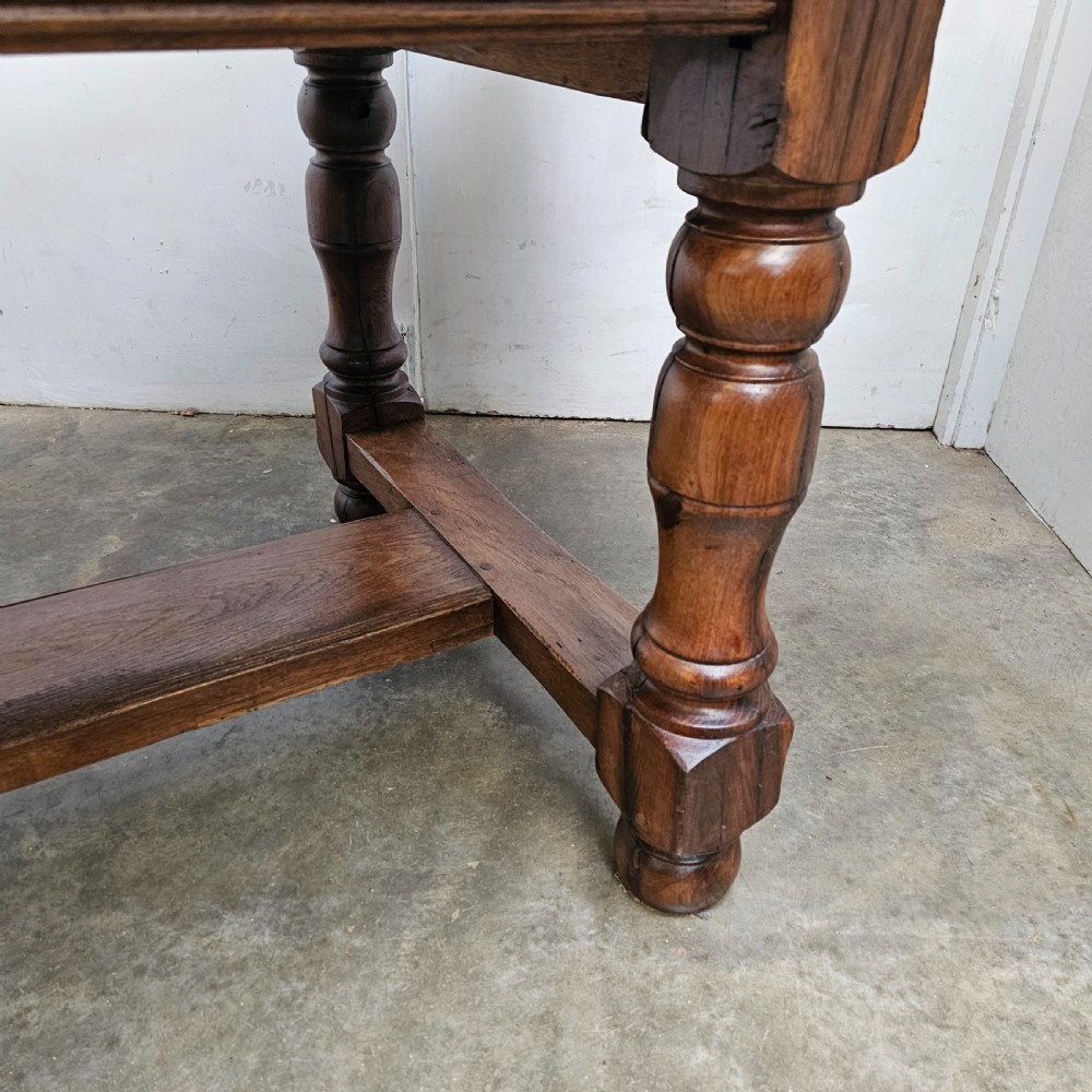 Substantial French Oak Farmhouse Table View IV