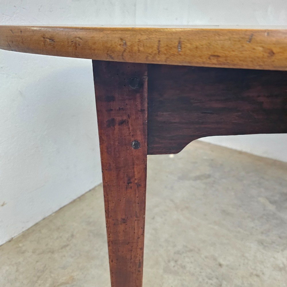 Stunning French Oval Dining Table (Book-Matched Walnut) View IV