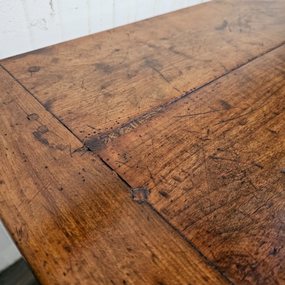 French Wild Cherry Console With Drawer View V