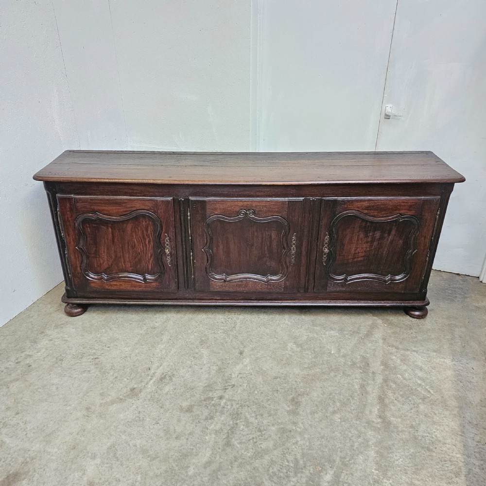 French Oak Three Door Enfilade View II
