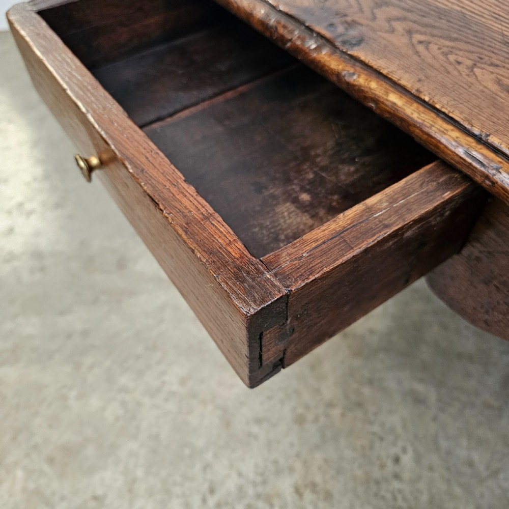 French Oak Cabriole Leg Low Table View II