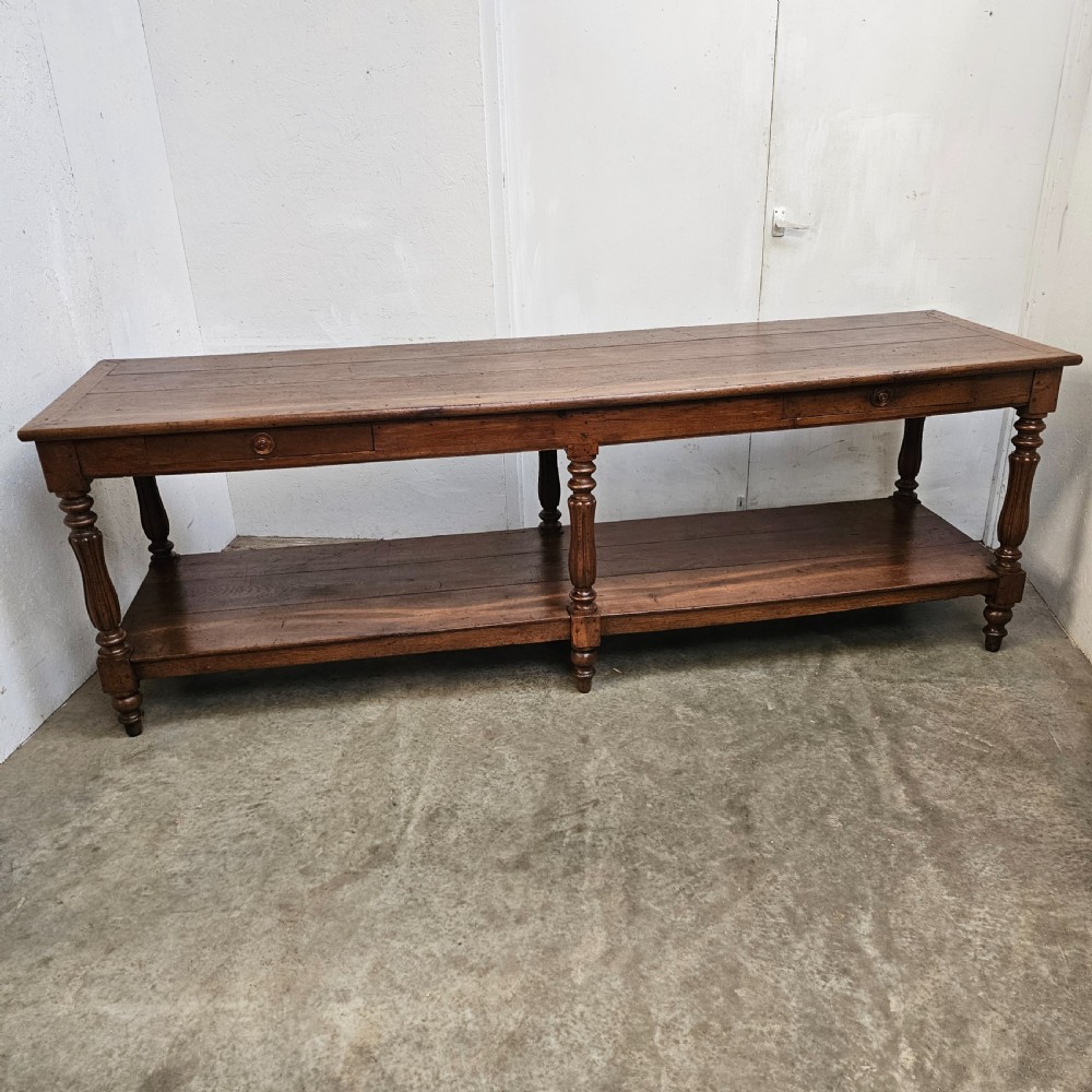 French Oak Draper's table