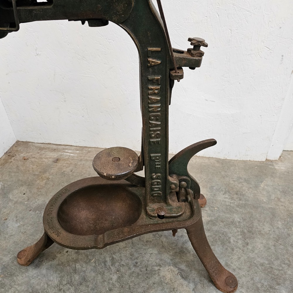 French 19th Century Cast Iron Cork Press View III