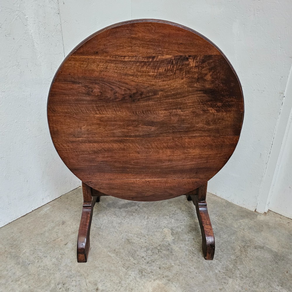 French Walnut Vendange (Vineyard) Table