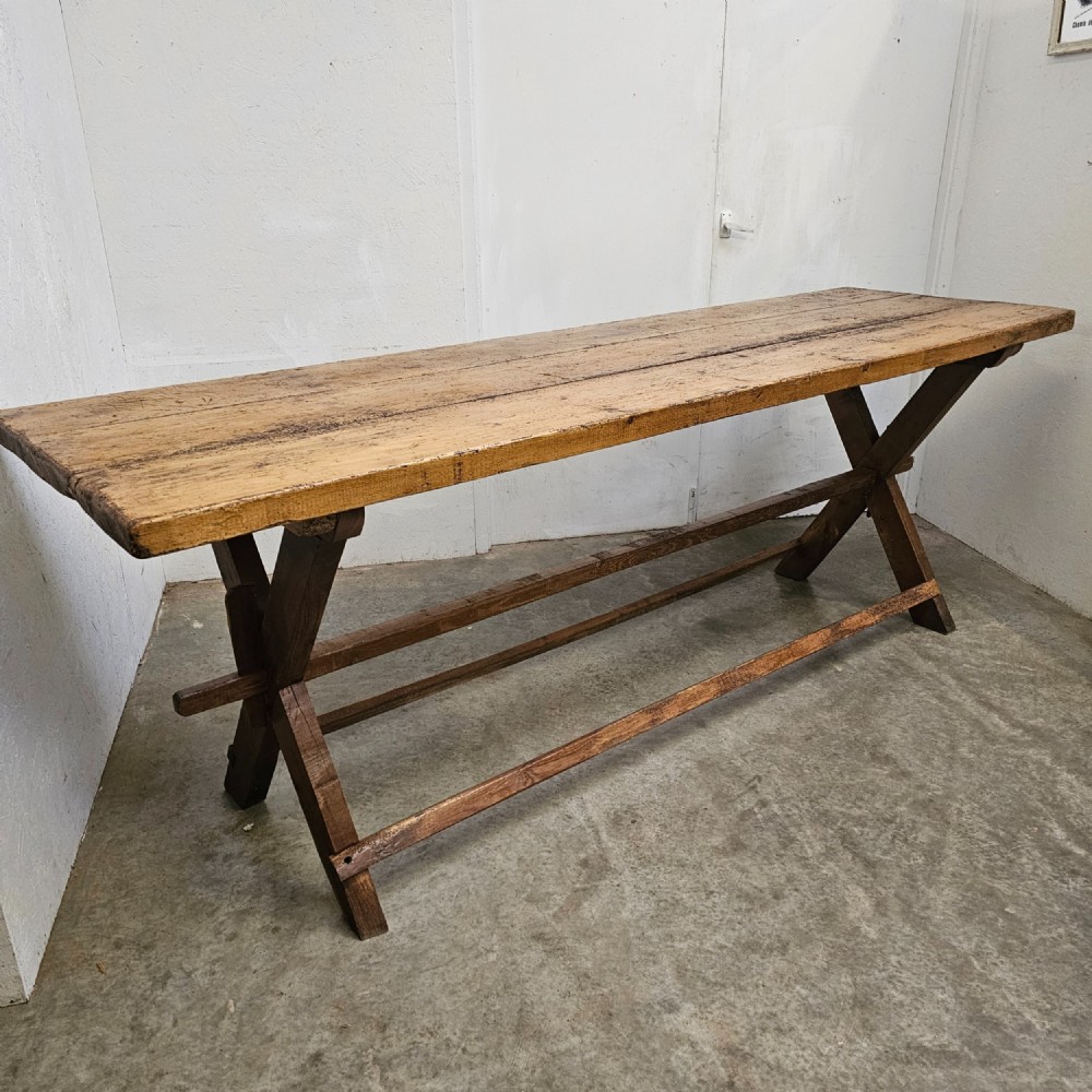 Tall Alpine Cheese-Makers Table (Haute-Savoie)