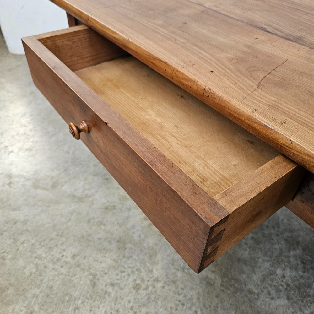 French Cherry Low (Coffee) Table With Drawer View IV