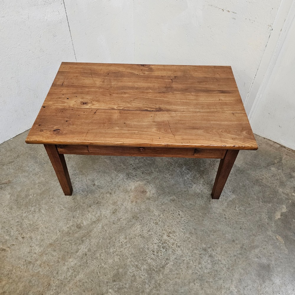 French Cherry Low (Coffee) Table With Drawer View III