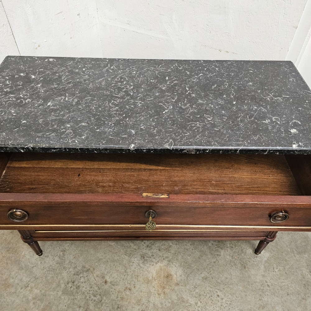 Directoire Style Fossil Marble Commode View VIII