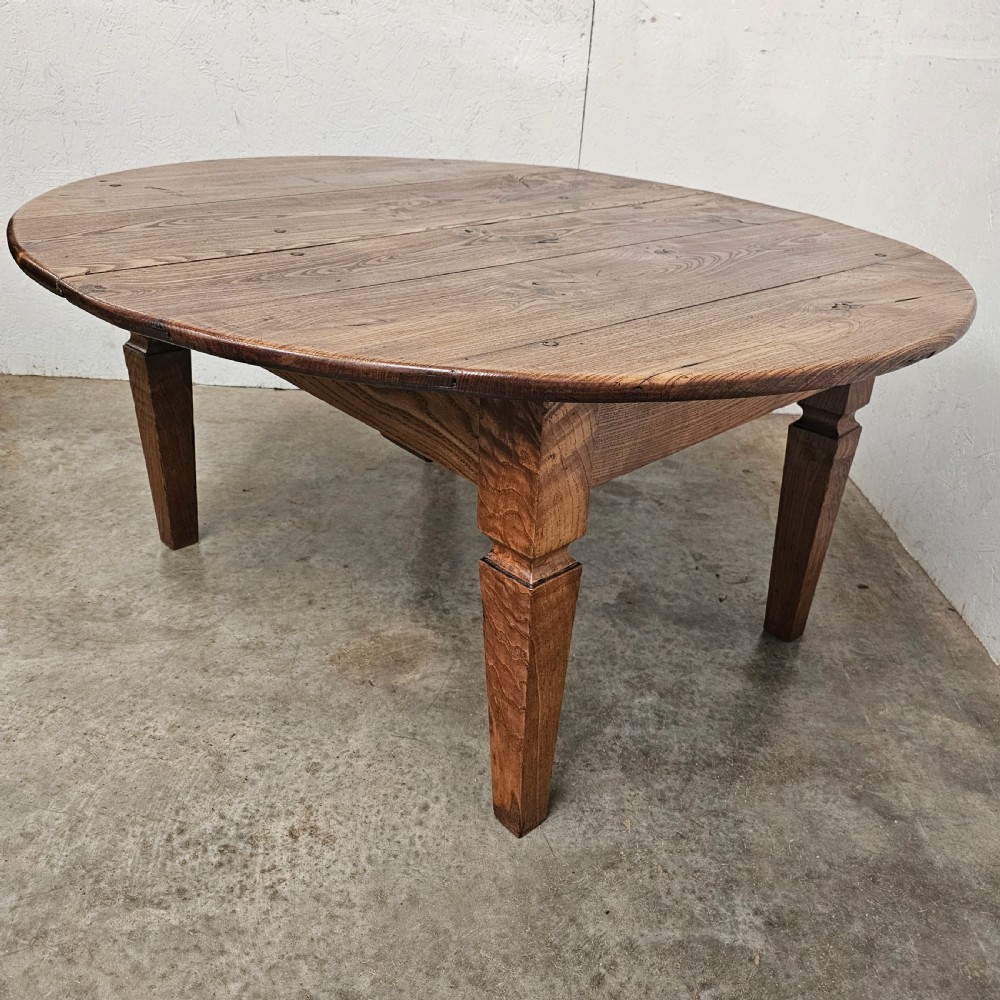 French Oval Ash Coffee (Low) Table View III