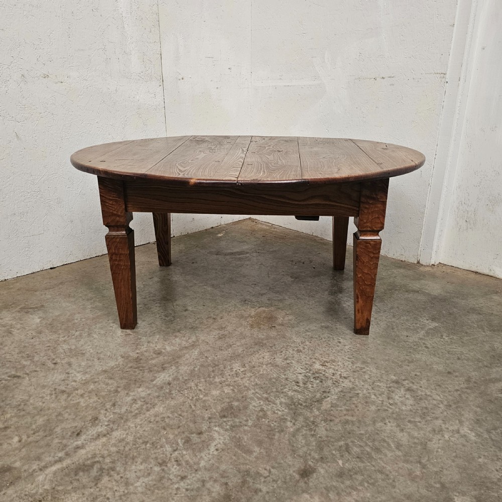 French Oval Ash Coffee (Low) Table View II