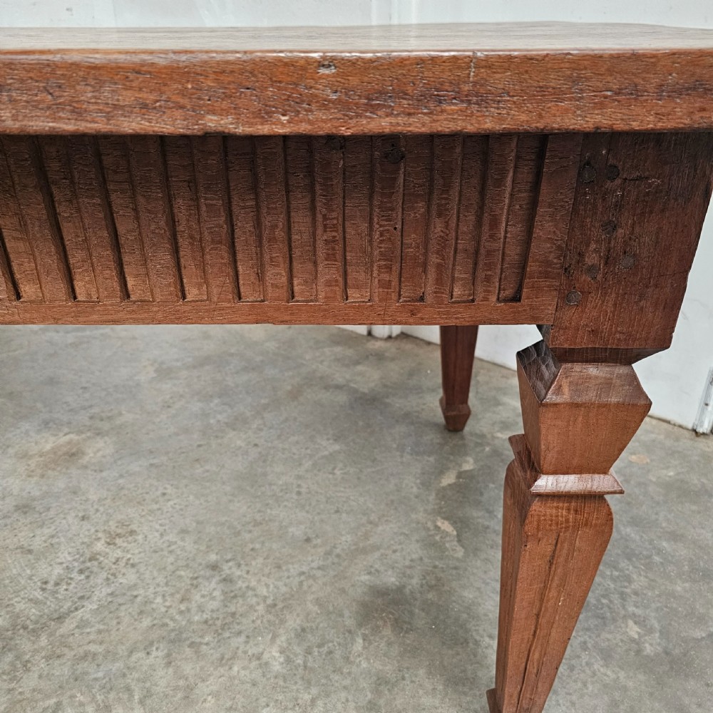 One Board Dutch Colonial Teak Plantation Table View V