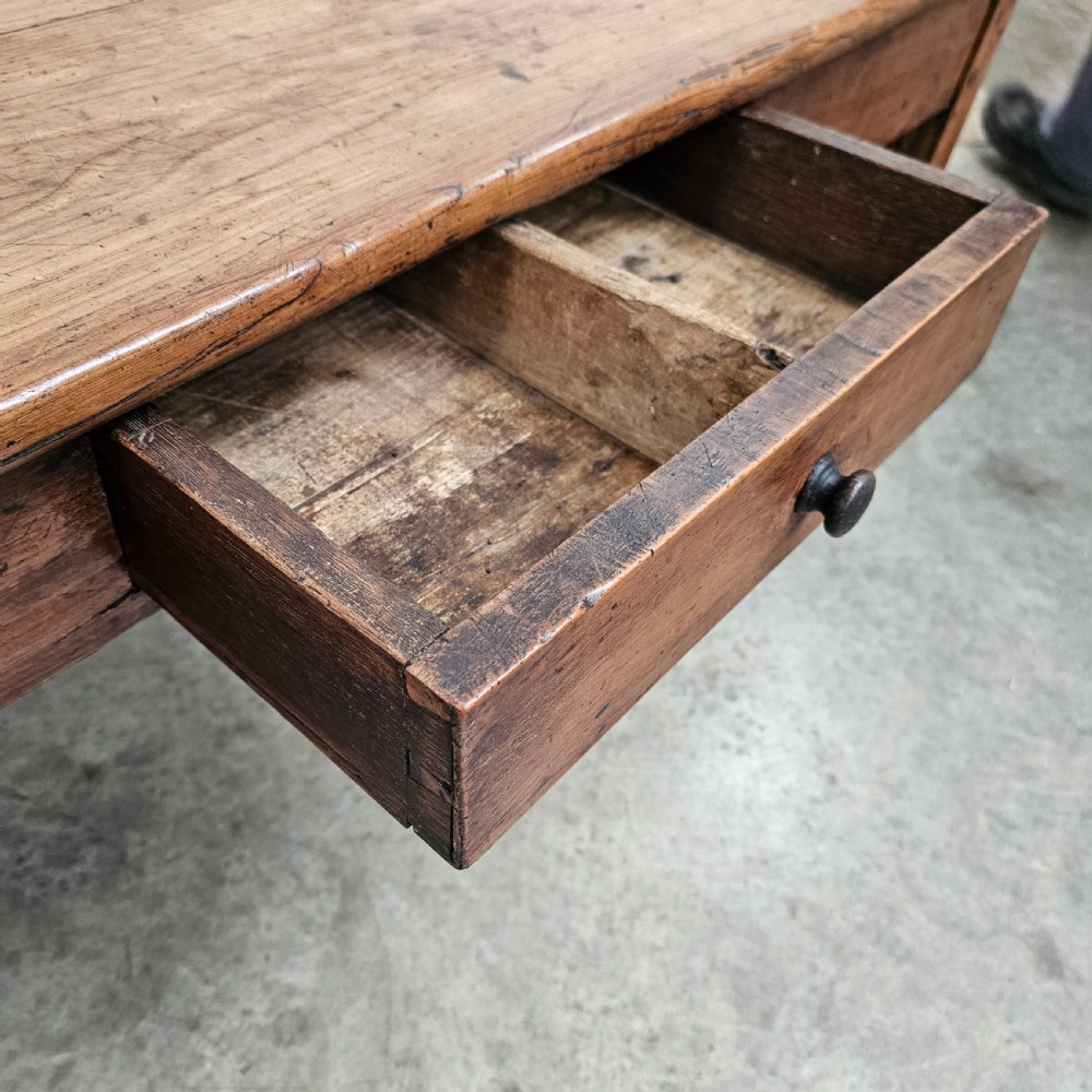 19th Century French Cherry Low Table View IV