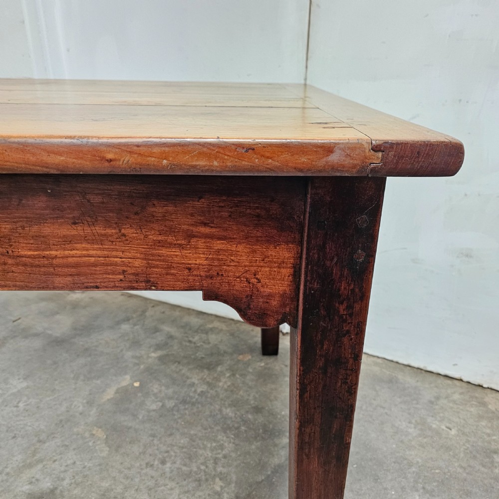 French Fruitwood Farmhouse Table View II
