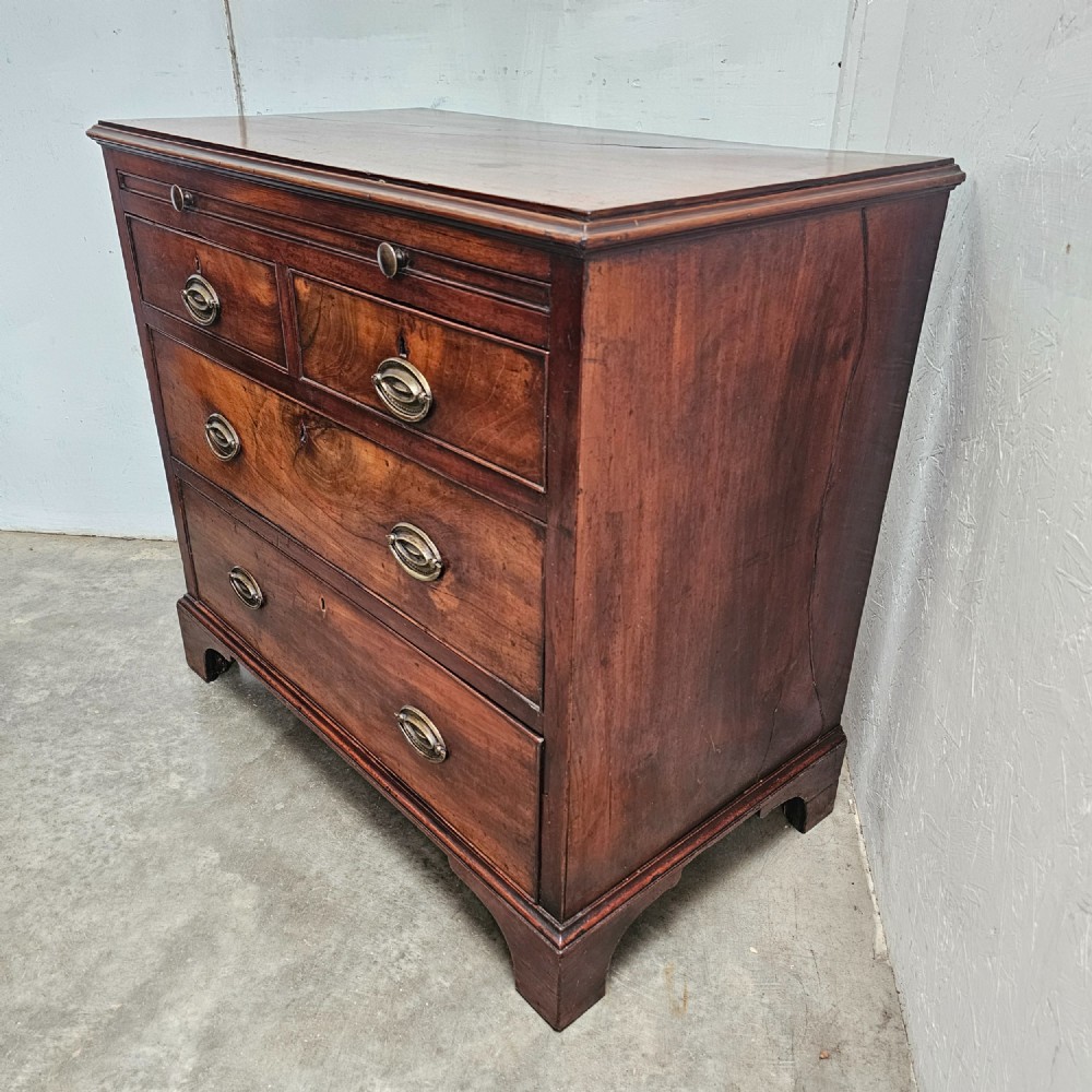Georgian Mahogany Bachelors Chest (Brushing Slide) View IV
