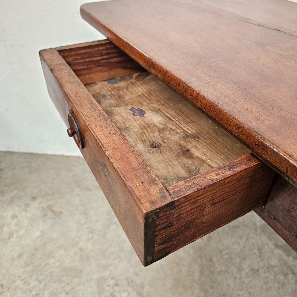 French Walnut Three Drawer Console View VII