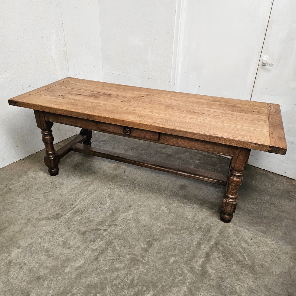 Substantial French Oak Refectory Table View II