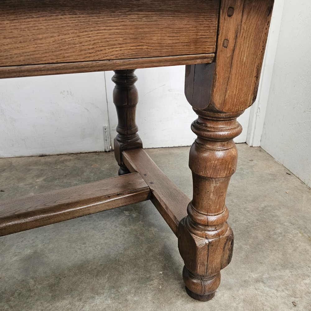 Substantial French Oak Refectory Table View IV