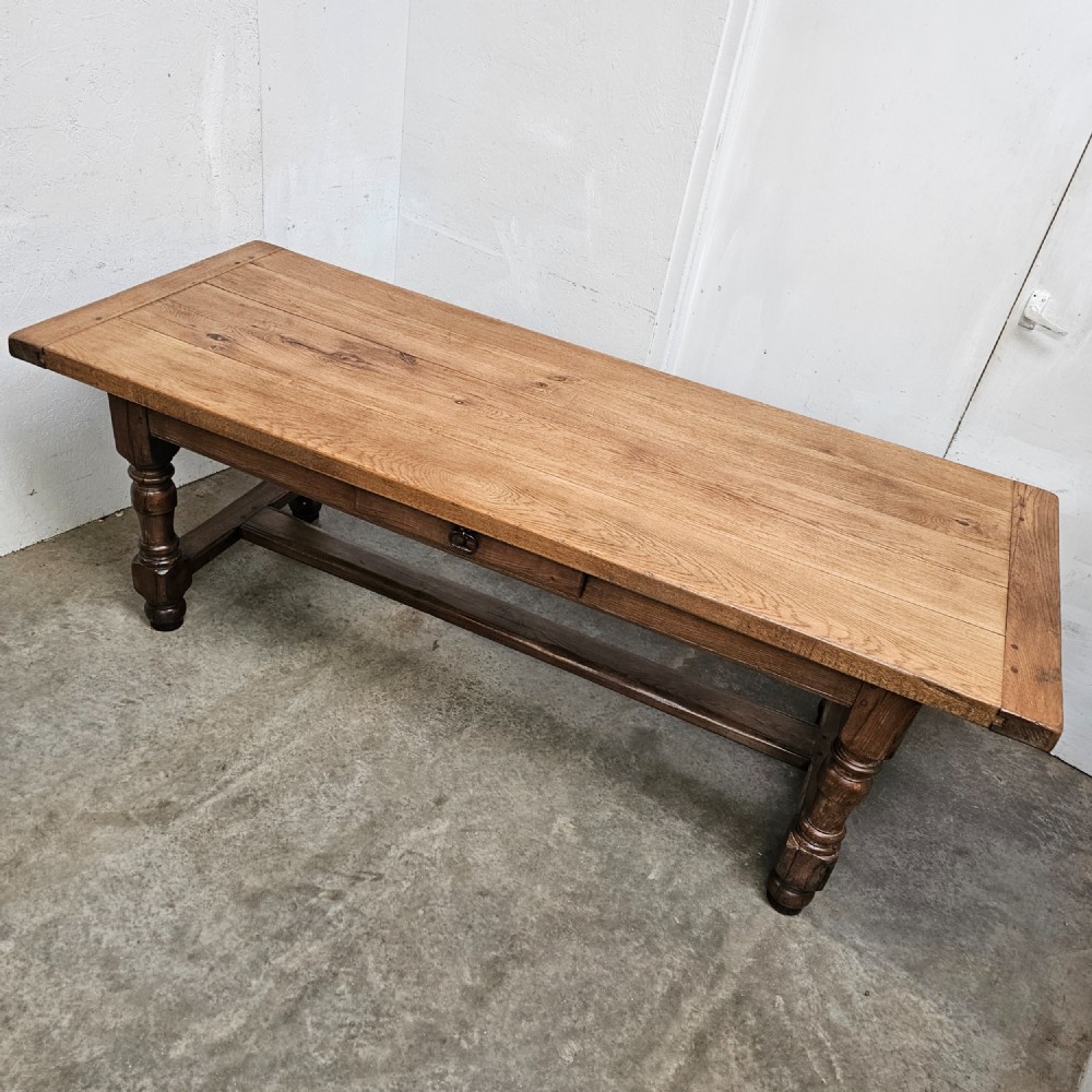 Substantial French Oak Refectory Table View VI