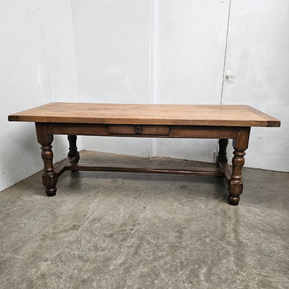 Substantial French Oak Refectory Table View VIII