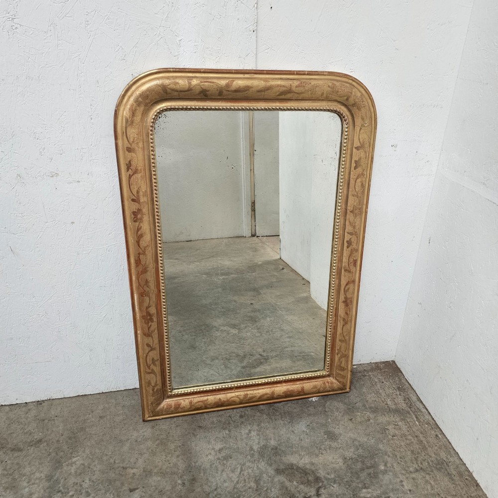 19th Century Louis Philippe Gilt Mirror