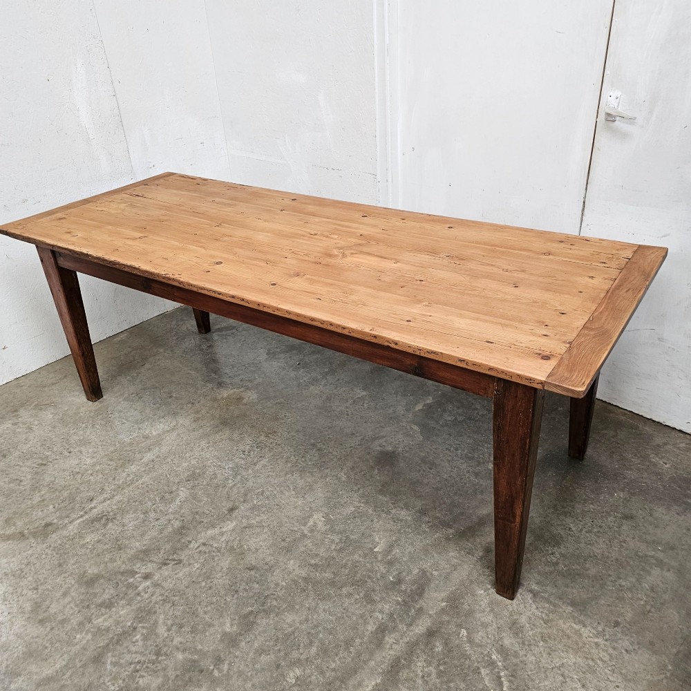French Pine Farm Table View IV
