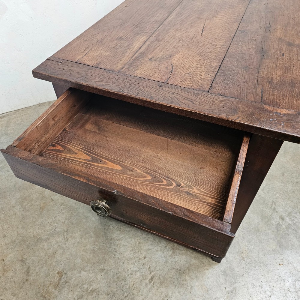 French Oak Two Tier Work Table View IV