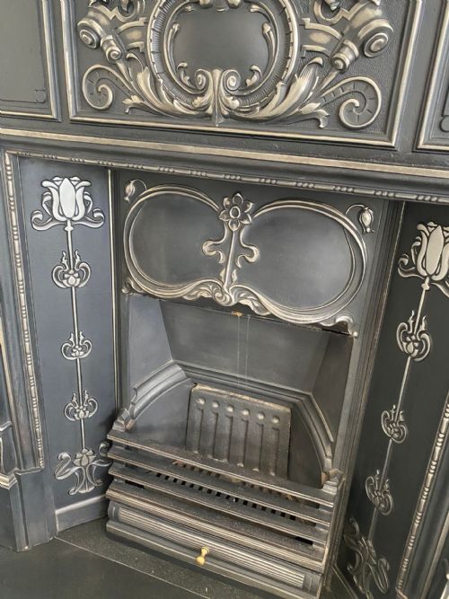 EDWARDIAN FIRE SURROUND - ADDITIONAL PHOTO 1