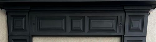 EDWARDIAN CAST IRON SURROUND - ADDITIONAL PHOTO 2