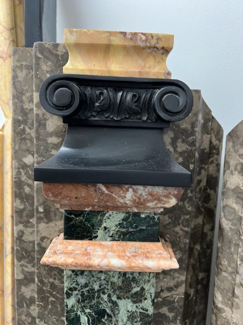 VICTORIAN MARBLE FIRE SURROUND - ADDITIONAL PHOTO 4