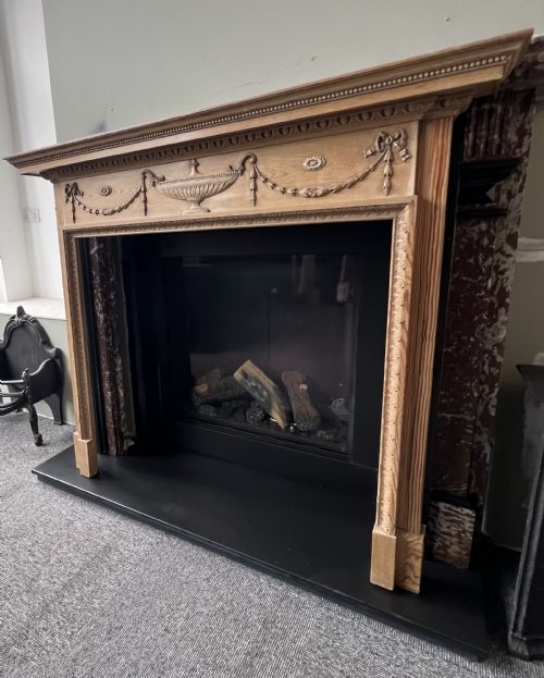 ANTIQUE PINE SURROUND - ADDITIONAL PHOTO 2