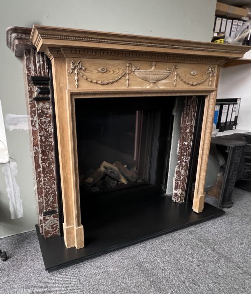 ANTIQUE PINE SURROUND - ADDITIONAL PHOTO 3