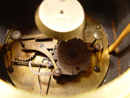 A 19TH CENTURY FRENCH PERPETUAL CALENDAREQUATION OF TIME SLATE CLOCK BY BROCOT - ADDITIONAL PHOTO 8
