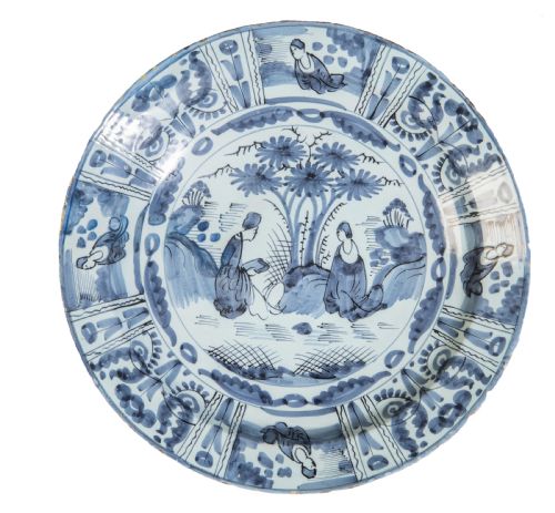 LATE 17TH CENTURY DELFT PLATE CIRCA 1690