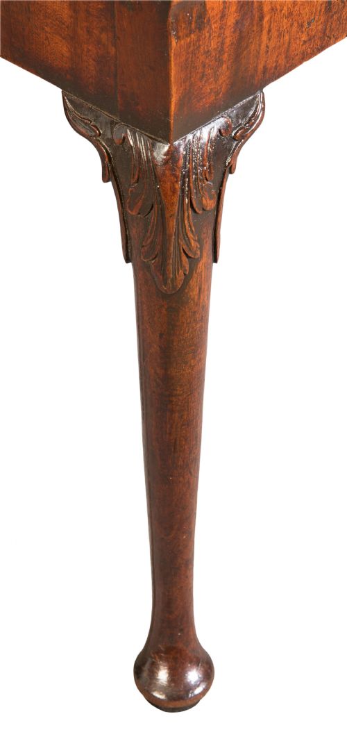 A GOOD GEORGE III MAHOGANY CARD TABLE CIRCA 1750 - ADDITIONAL PHOTO 2